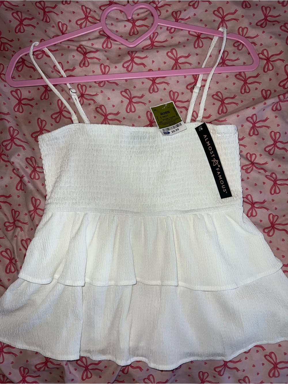 White BabyDoll Top